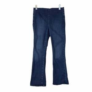 NYDJ Jeans Pull On Slim Bootcut Mid Rise Dark Wash Women’s Medium Petite 6P-10P